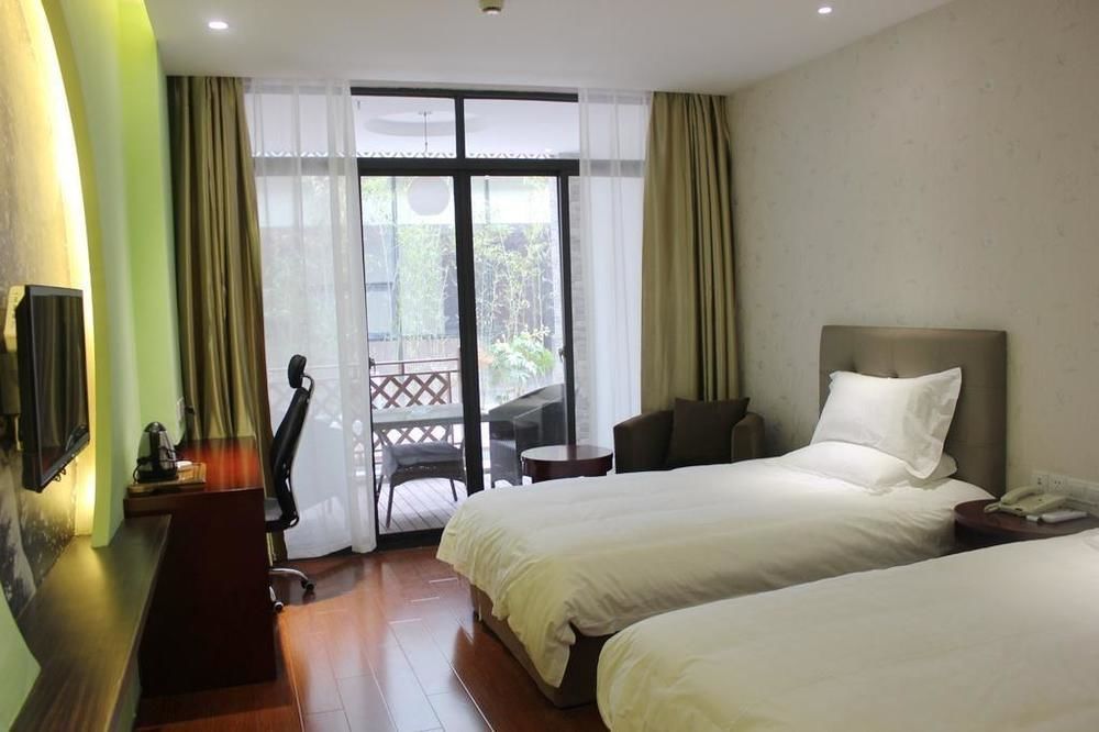 Yiting Si Ji Hotel Nantong Gongnong North Road ภายนอก รูปภาพ
