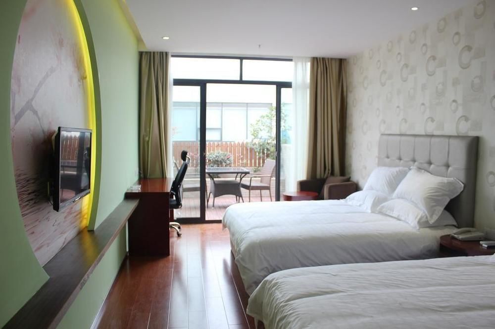 Yiting Si Ji Hotel Nantong Gongnong North Road ภายนอก รูปภาพ